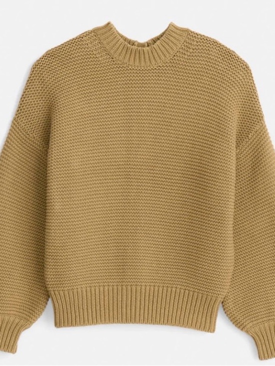 Alex Mill Sweaters - Alex Mill Button Back Sweater in Vintage Khaki